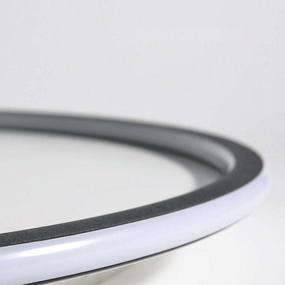 Ronde, vlakke ledlamp van acryl