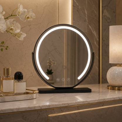 Grenvale art-deco koperen tafellamp