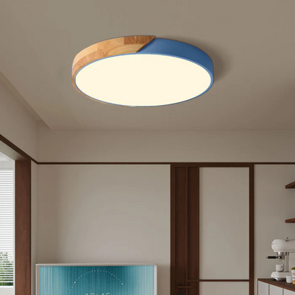 Skalvi Scandinavische houten plafondlamp