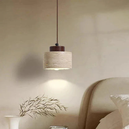 Nordvik Nordic hanglamp van travertijn