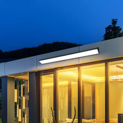 Tanvelle minimalistische lineaire aluminium wandlamp voor buitengebruik