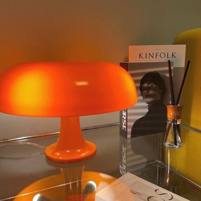 Fungora Scandinavische opalen paddenstoel-tafellamp
