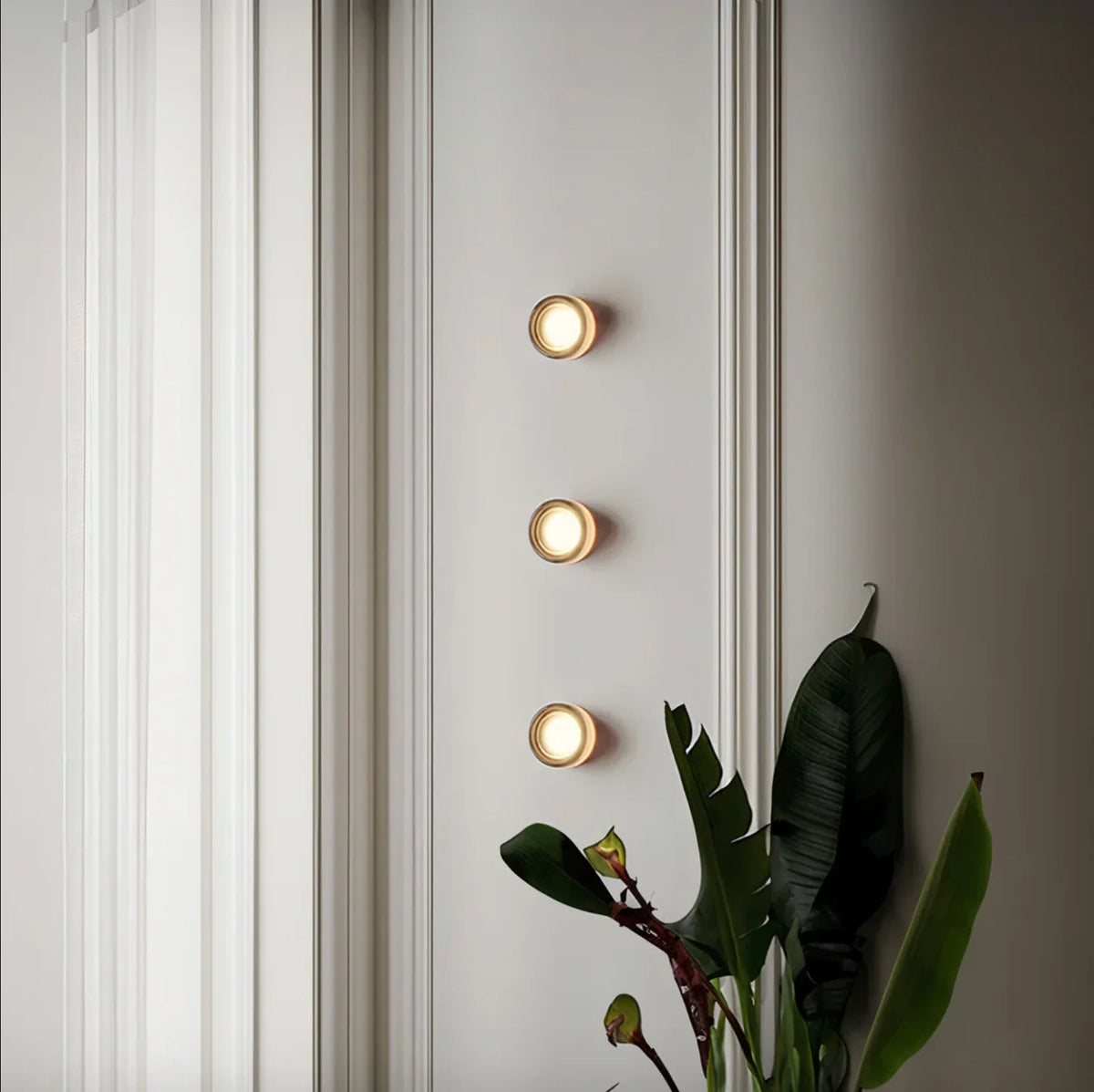Textuur wandlamp met dimfunctie