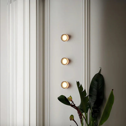 Textuur wandlamp met dimfunctie