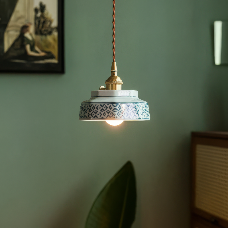 Quendra Scandinavische keramische hanglamp