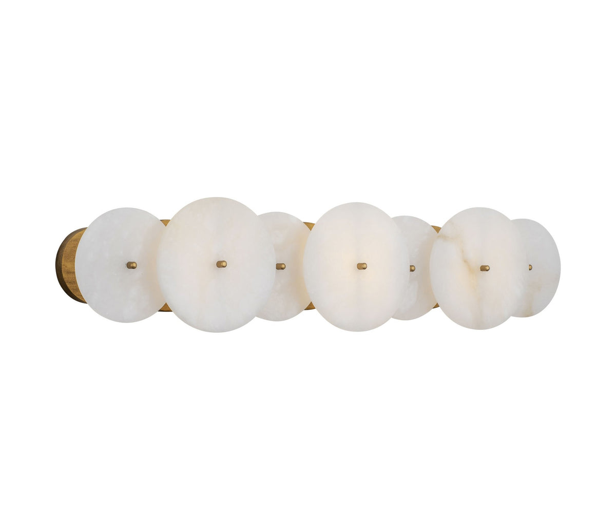 Lunavey moderne albasten schijf-wandlamp