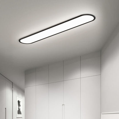 Ovalis minimalistische ovale plafondlamp van metaal