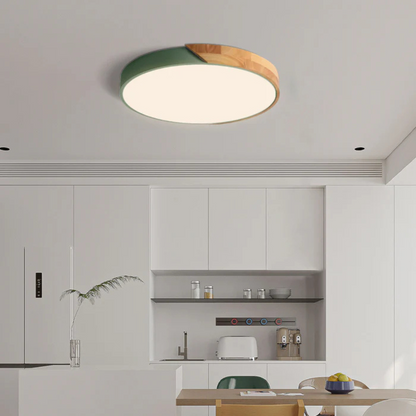 Skalvi Scandinavische houten plafondlamp