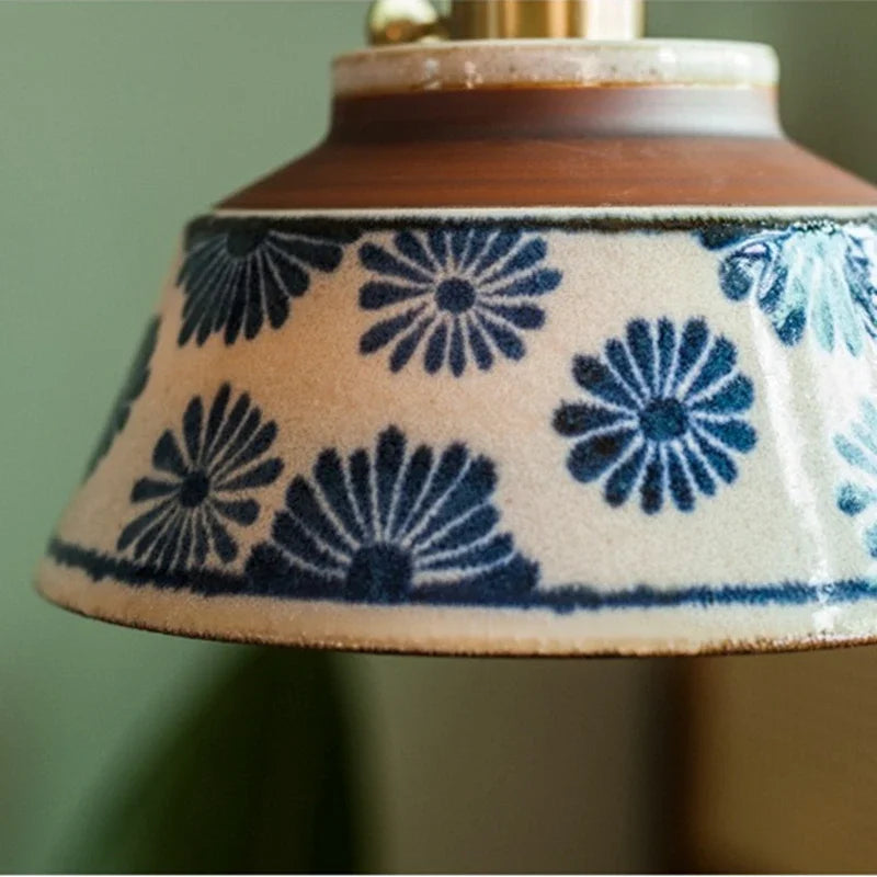 Rustieke keramische hanglamp Tessaly