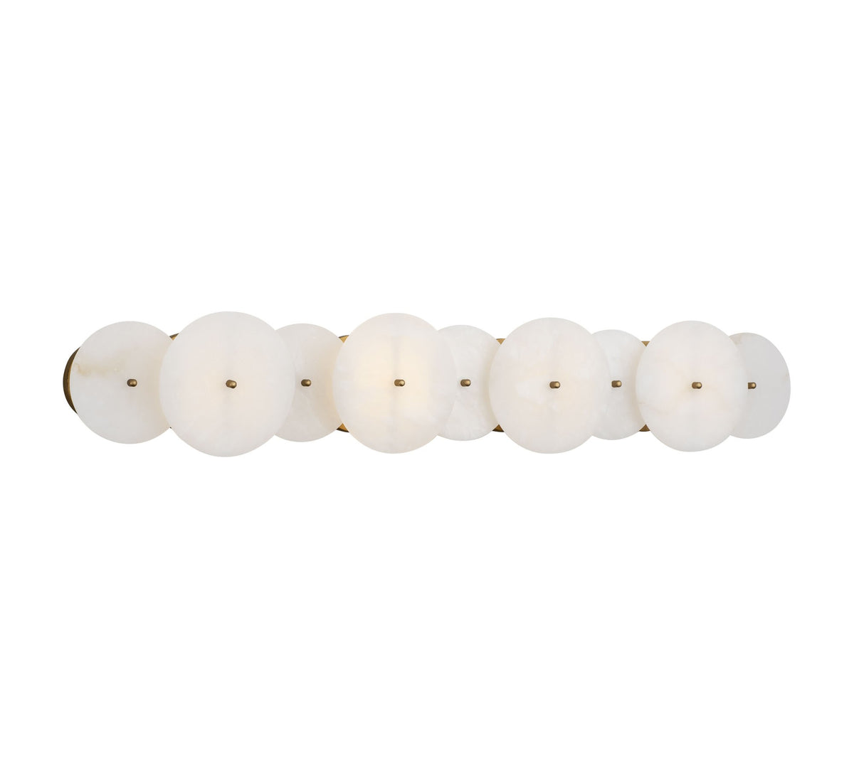 Lunavey moderne albasten schijf-wandlamp