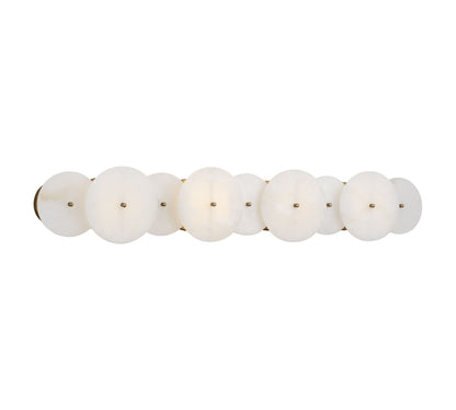 Lunavey moderne albasten schijf-wandlamp