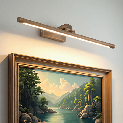 Verstelbare gouden schilderijverlichting