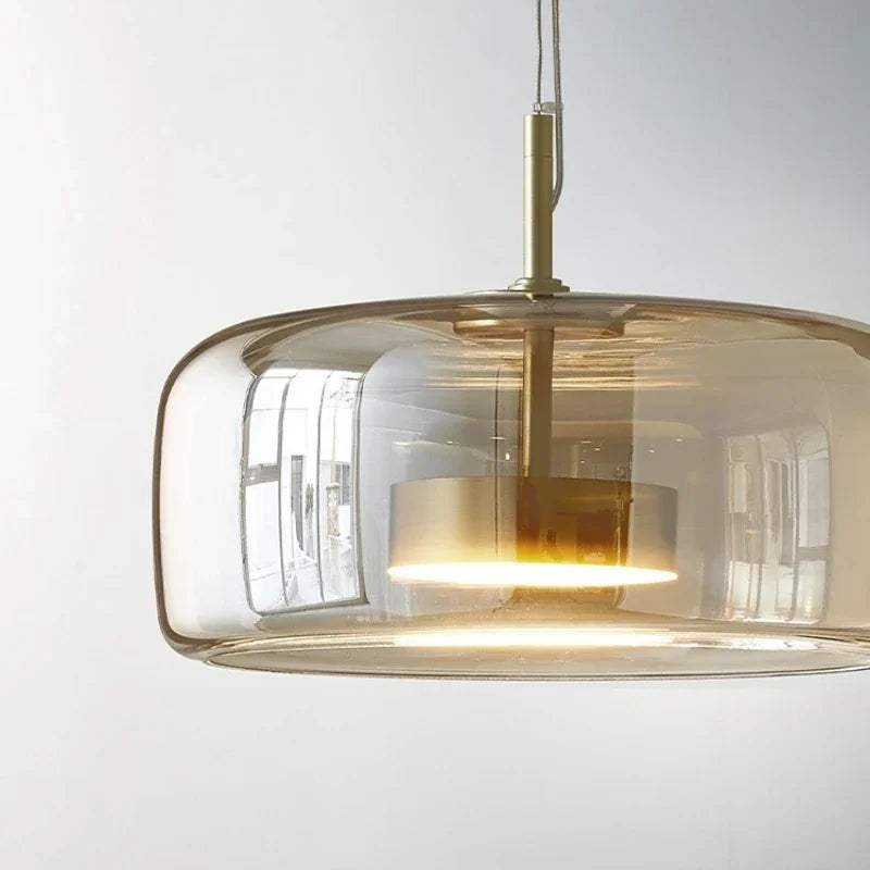 Lumira Nordic hanglamp van getint glas