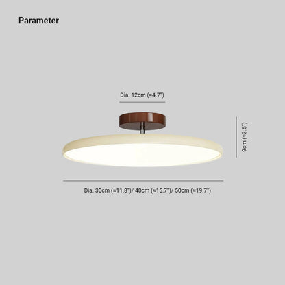 Verstelbare vlakke plafondlamp van acryl