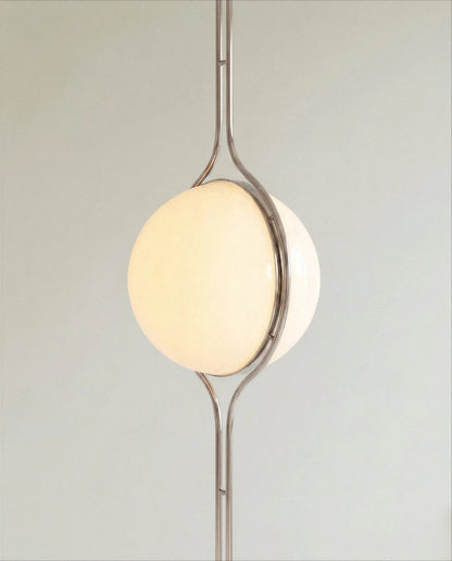 Pelvaro metalen lamp van vloer tot plafond in mid-century-stijl
