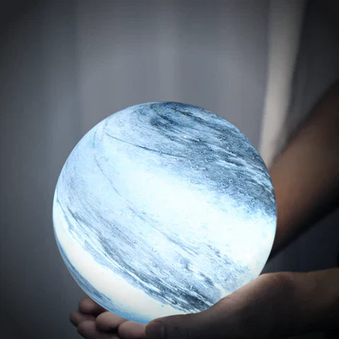 Selenora Celestial glazen maan-tafellamp