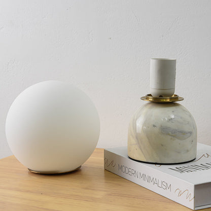 Ulvane minimalistische marmeren tafellamp