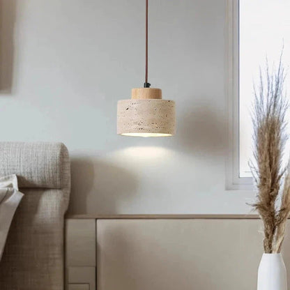 Nordvik Nordic hanglamp van travertijn