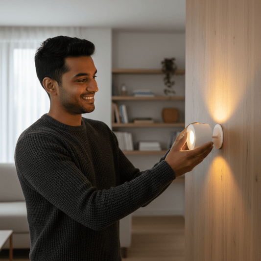 Magnetische draadloze draaibare wandlamp