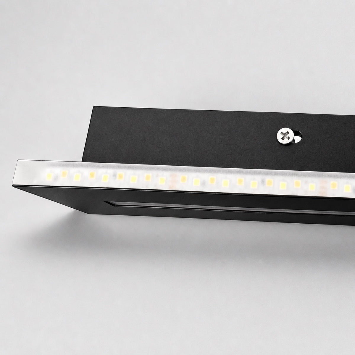 Lineaire acrylwandlamp van ijzer