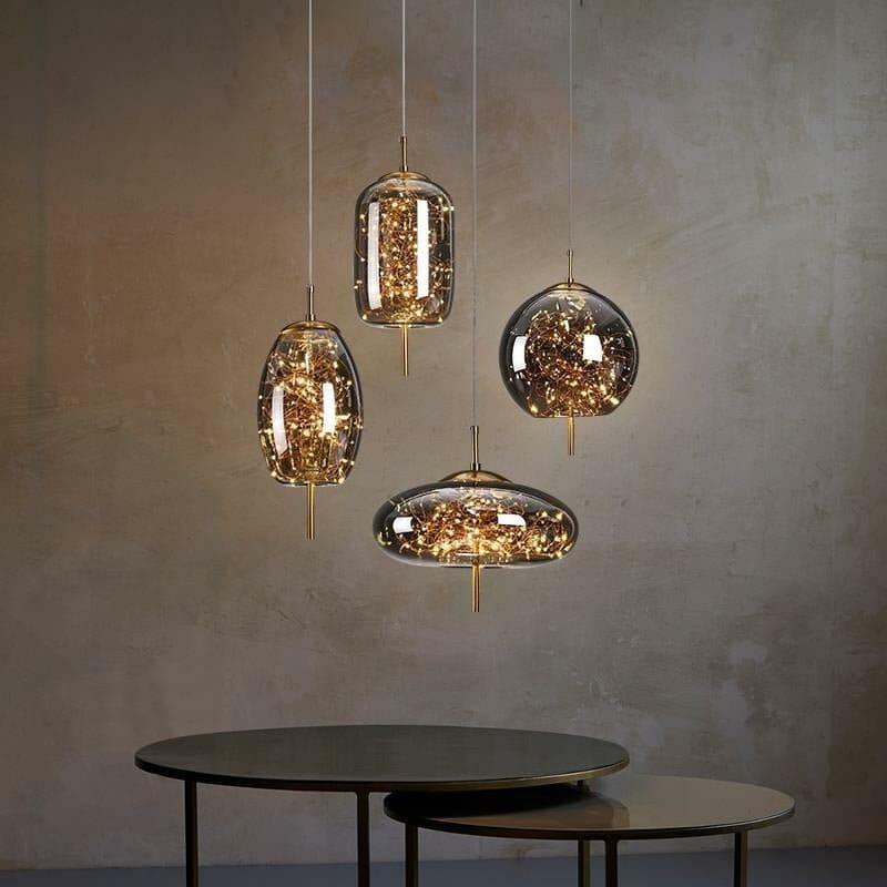 Starlight-glazen hanglamp