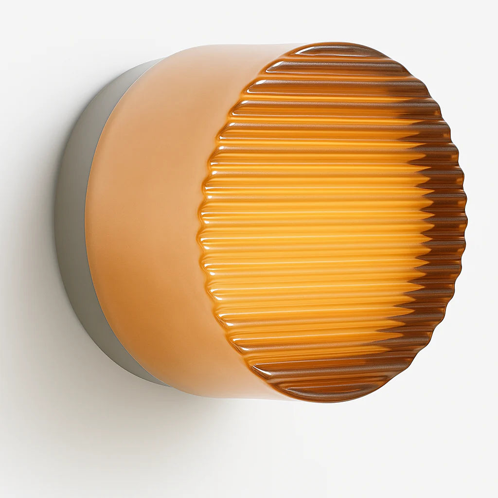 Textuur wandlamp met dimfunctie