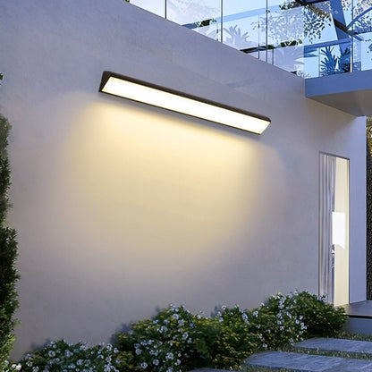 Tanvelle minimalistische lineaire aluminium wandlamp voor buitengebruik