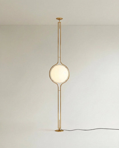 Pelvaro metalen lamp van vloer tot plafond in mid-century-stijl