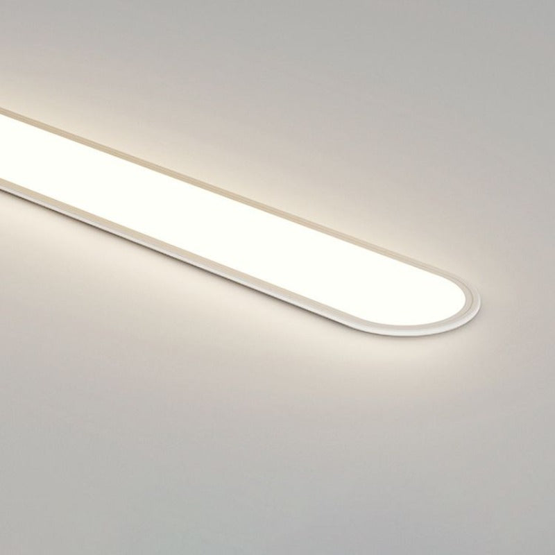 Ovalis minimalistische ovale plafondlamp van metaal