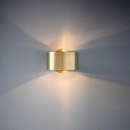 Kelvora minimalistische metalen wandlamp