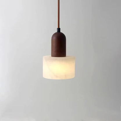 Sarelle Japandi Jade-marmeren hanglamp