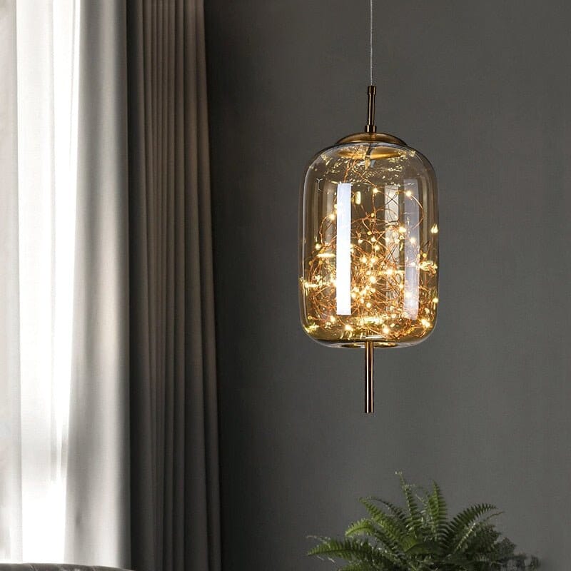 Starlight-glazen hanglamp