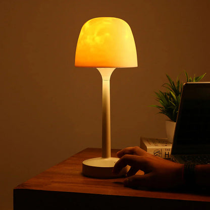 Doreth minimalistische albasten tafellamp