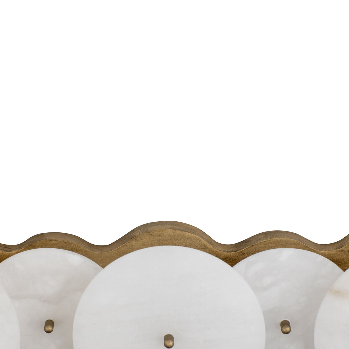 Lunavey moderne albasten schijf-wandlamp