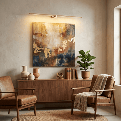 Draadloze lineaire ledwandlamp