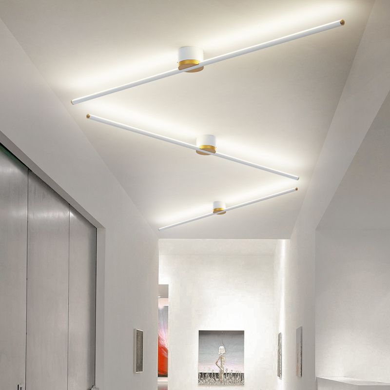 Filara minimalistische lineaire plafondlamp van metaal