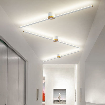 Filara minimalistische lineaire plafondlamp van metaal