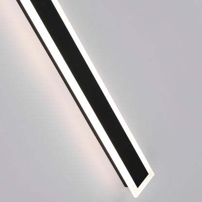 Halvenn minimalistische acrylaat wandlamp voor buitengebruik