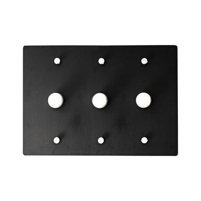 Faylore Vintage messingkleurige 3-voudige draaidimmer