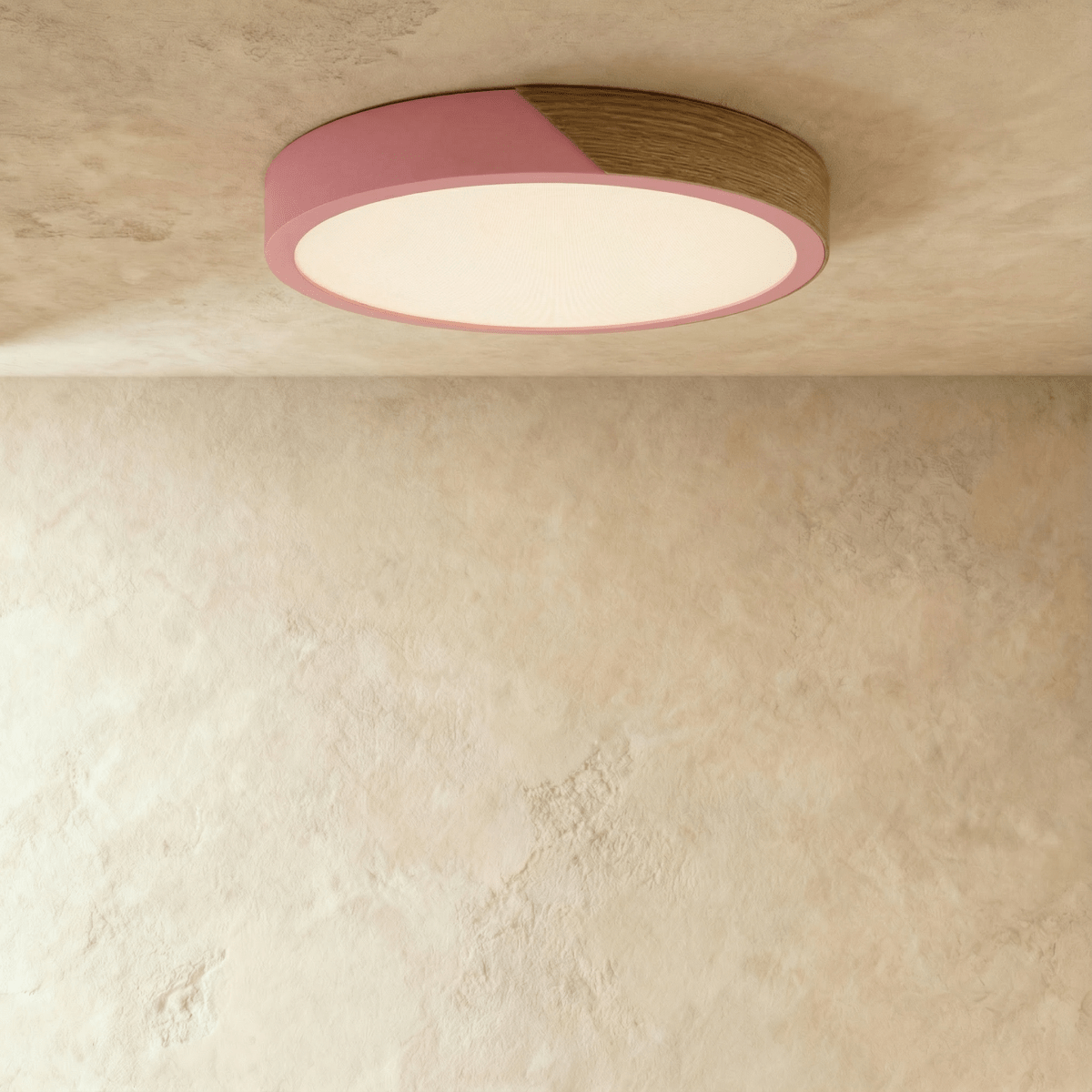 Scandinavische plafondlamp van hout van Rosvella