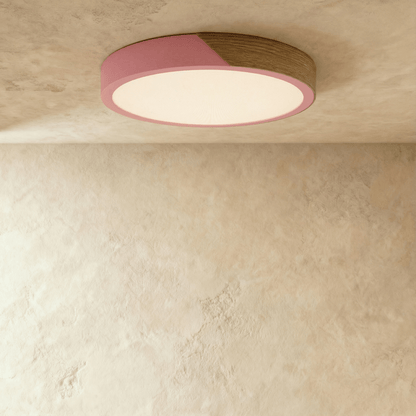 Scandinavische plafondlamp van hout van Rosvella