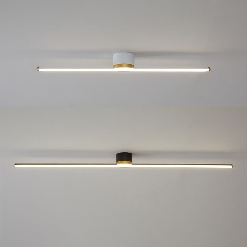 Filara minimalistische lineaire plafondlamp van metaal