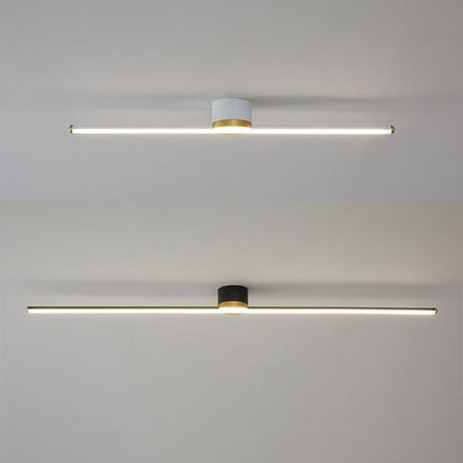 Filara minimalistische lineaire plafondlamp van metaal