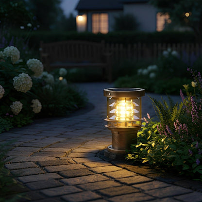 Velmora moderne aluminium tuinpaallamp