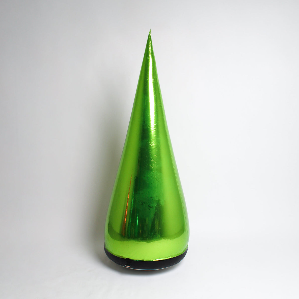 Glintora moderne metallic pvc-opblaasbare kerstboom