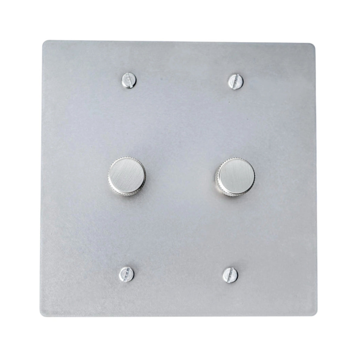Bellardo vintage messing draaidimmer met 2 schakelaars