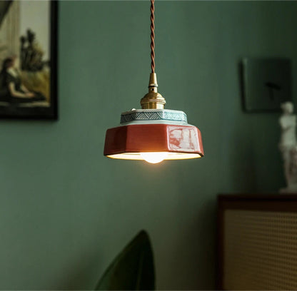 Quendra Scandinavische keramische hanglamp