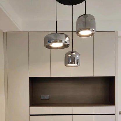 Lumira Nordic hanglamp van getint glas