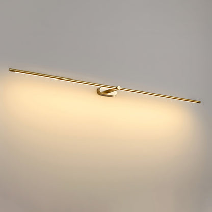 Verstelbare wandlamp met stang voor de kaptafel