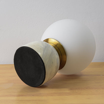Ulvane minimalistische marmeren tafellamp